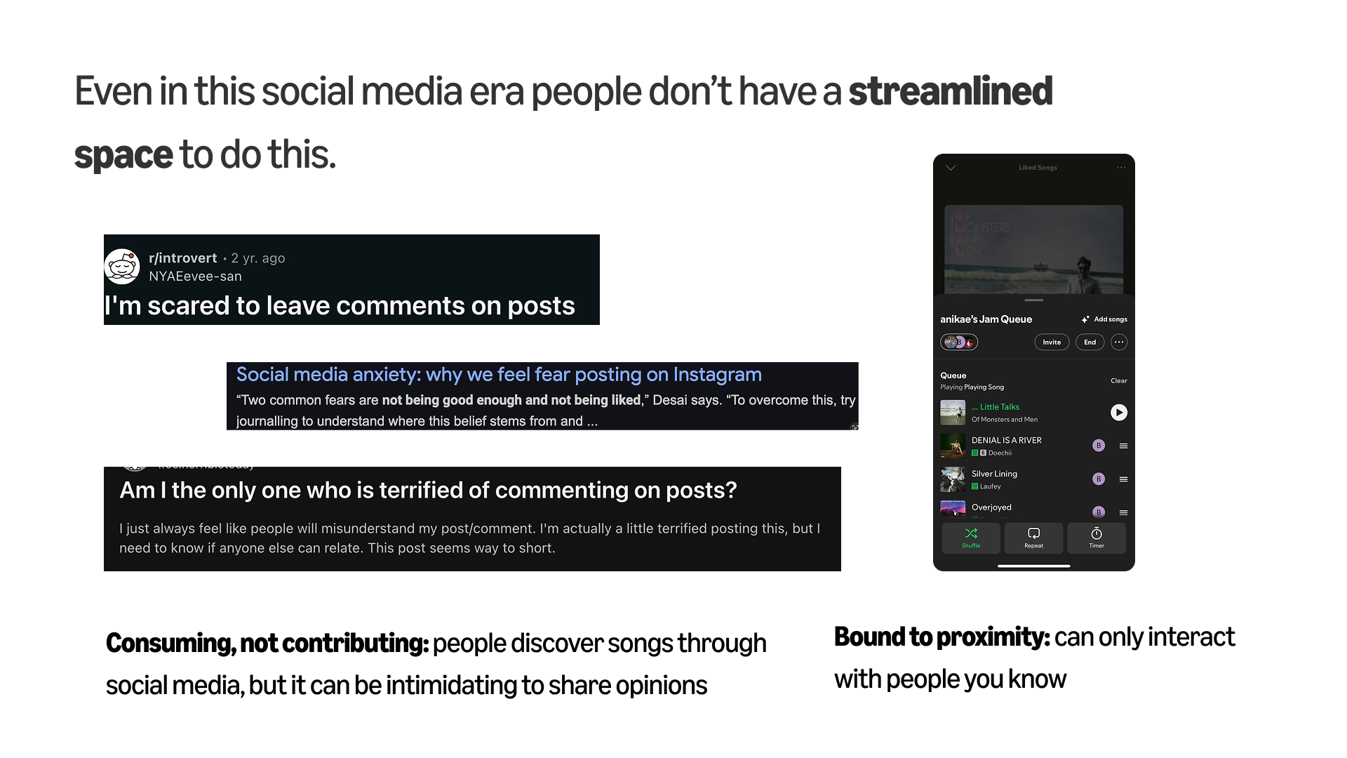 Ideation — inspiration from radio and community listening